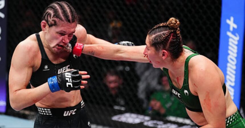 Debuting Regina Tarin Triumphs in Brutal, Bloody Fight Against Ernesta Kareckaite - UFC Mexico Highlights