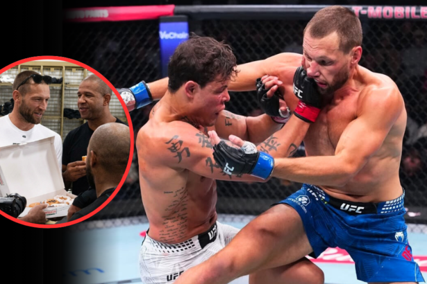 Reinier de Ridder Hands Out Donuts To Teammates While Announcing Move To Light Heavyweight After Second Straight Loss At UFC 326