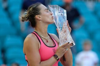 Sabalenka defeats Gauff in 3 sets to win Miami Open title