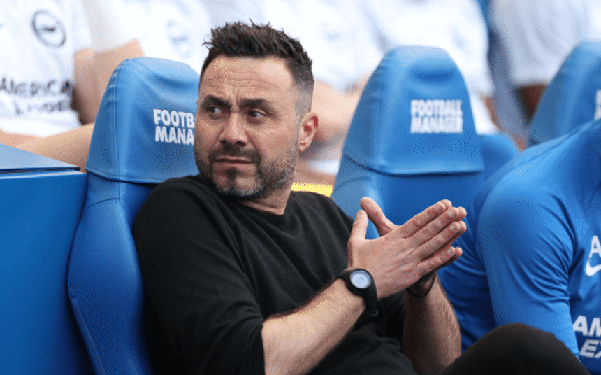 Spurs make contact with De Zerbi over possible summer appointment