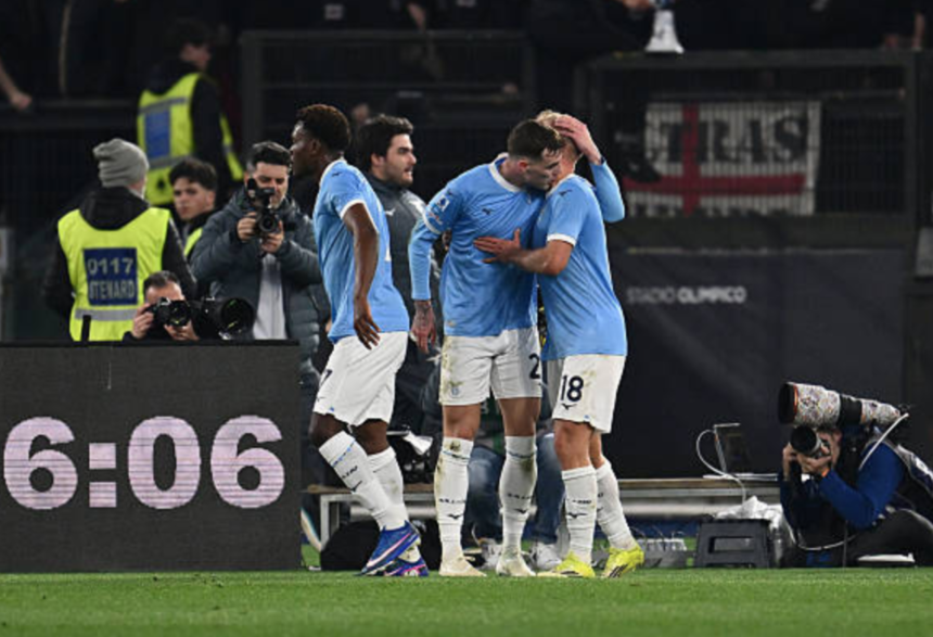 Lazio 1-0 AC Milan: Isaksen's goal dents visiting team's hopes of winning the Scudetto