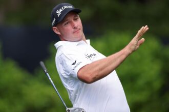 Sepp Straka tied for first place in Players Championship amid delays