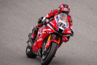 Somkiat Chantra, March 2026 Portimao WorldSBK Test. Credit: Honda Racing Corporation.