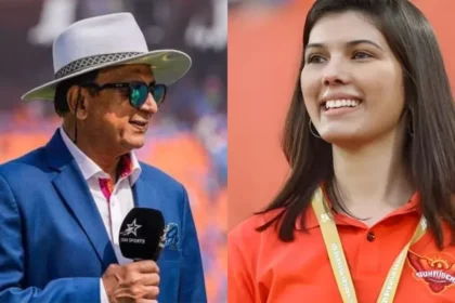 Sunil Gavaskar And Kavya Maran