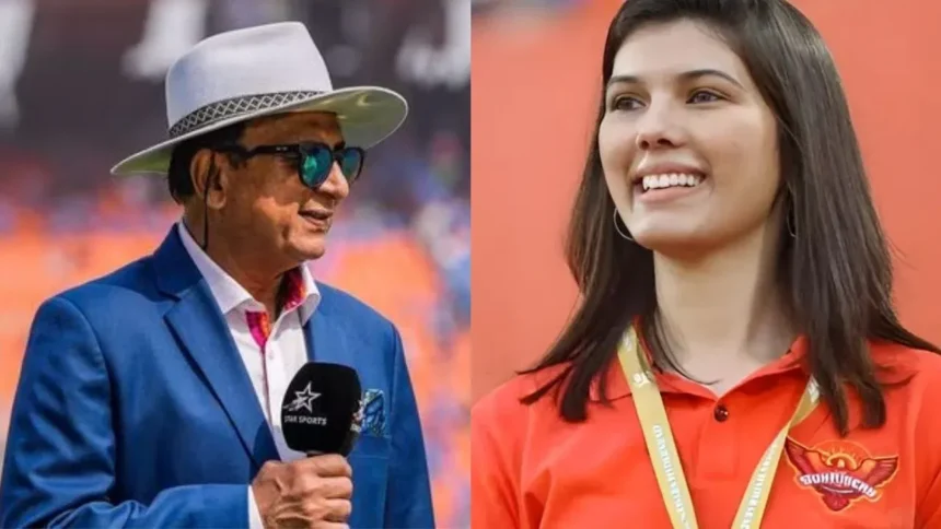 Sunil Gavaskar And Kavya Maran