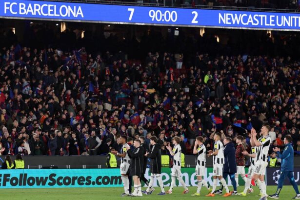 Toonstar, who lost 100% in the duel against Barça, must never start for Newcastle again