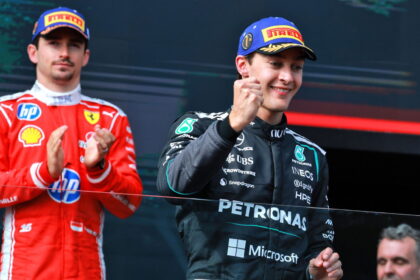 Charles Leclerc, George Russell, 2026 Australian GP