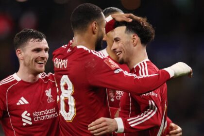 Tottenham are in contract talks with Liverpool star Codi Gakpo