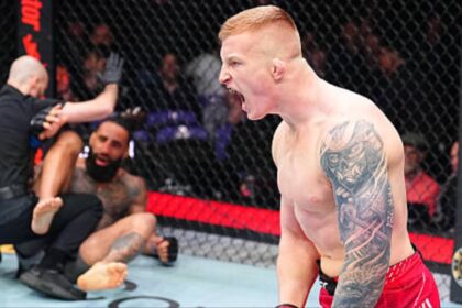 Iwo Baraniewski Delivers Insane 28-Second Knockout of Austen Lane - UFC London Highlights