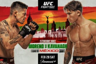 UFC Mexico City, Results, Brandon Moreno, Lone'er Kavanagh, UFC