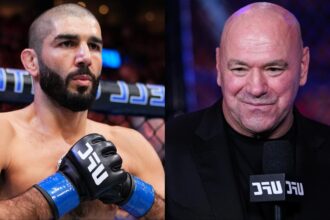 Aiemann Zahabi and Dana White