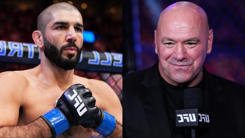 Aiemann Zahabi and Dana White