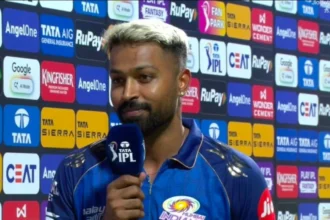 Hardik Pandya happy after MI won their opening game in IPL after 14 years