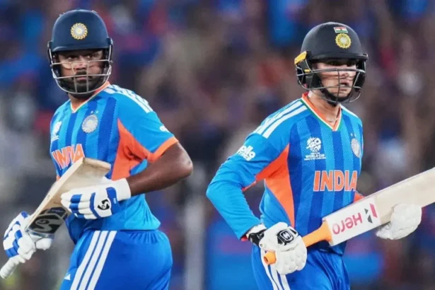 Abhishek Sharma-Sanju Samson create history, register's India's highest-ever pp score in T20 WC history