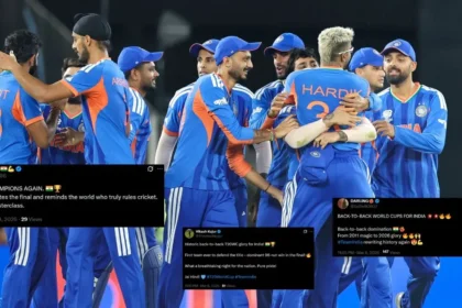 Fans erupt with joy as India clinch ICC Men's T20 World Cup for third time