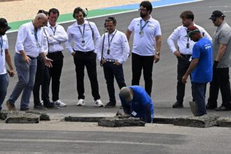 Sinkhole, 2026 Brazilian MotoGP Sprint.