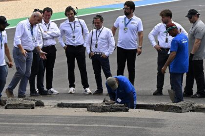 Sinkhole, 2026 Brazilian MotoGP Sprint.