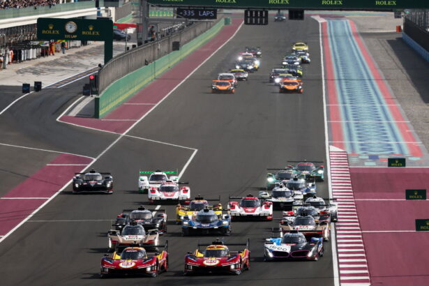 The start of last year's WEC round in Qatar