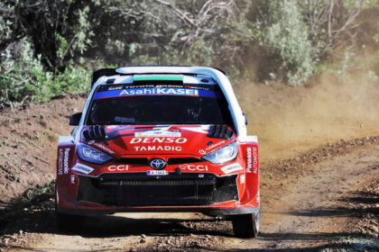 Elfyn Evans leads the WRC in 2026