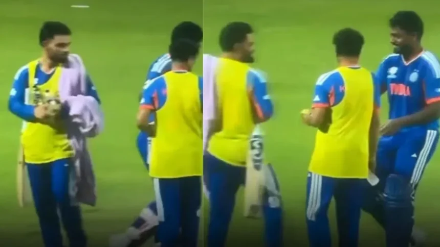 Rinku Singh accidentally ‘steals’ Sanju Samson’s bat mid-match! Hilarious video goes viral