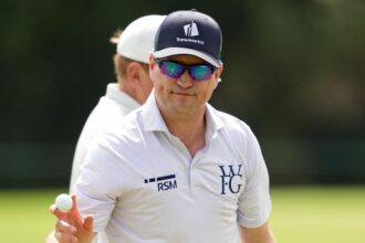 Zach Johnson defeats James Hardy in Champions debut