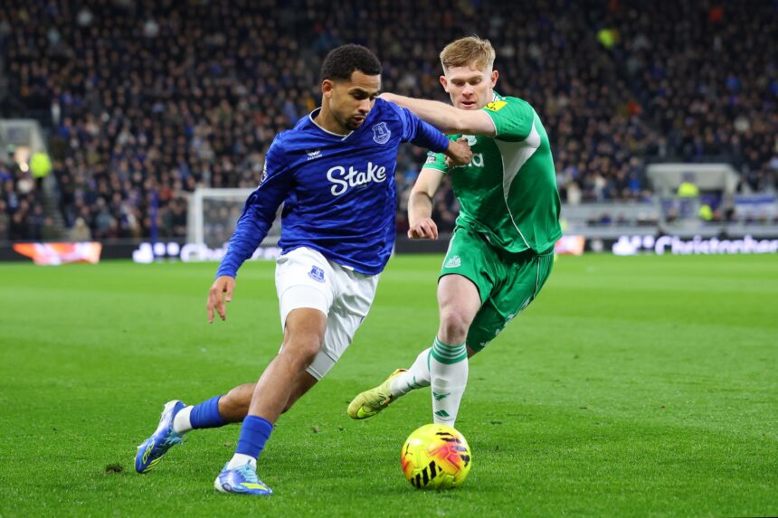 Iliman Ndiaye of Everton