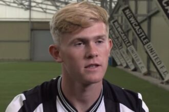 Newcastle defender Lewis Hall reveals key influences on his career since his time at Chelsea (video)