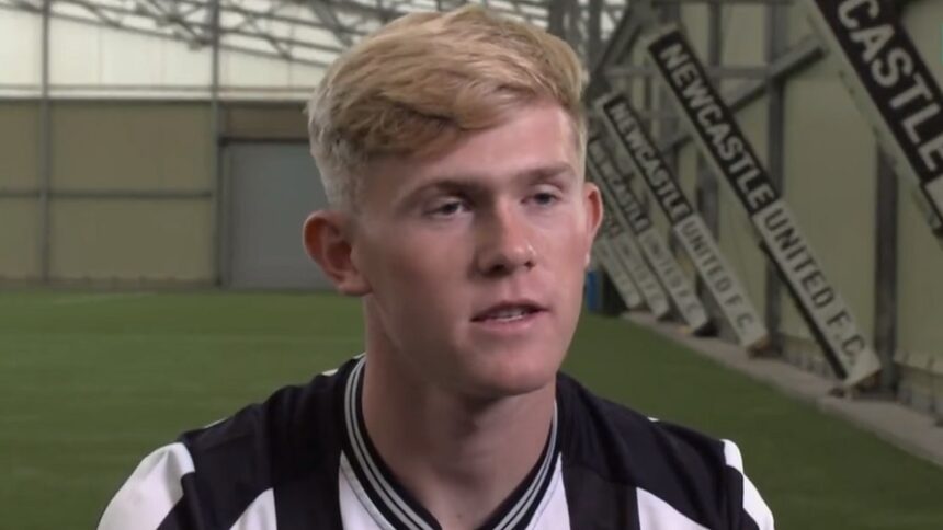 Newcastle defender Lewis Hall reveals key influences on his career since his time at Chelsea (video)