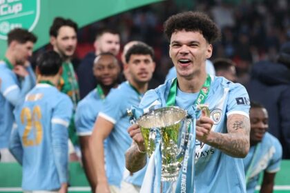 Carabao Cup hero Nico O'Reilly believes Manchester City's win is a 'blow' for Arsenal ahead of the final game of the Premier League season (video)