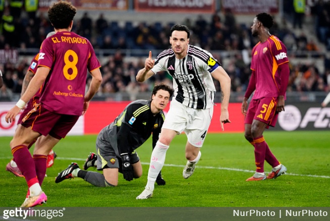 Roma 3-3 Juventus: Gatti's last-gasp leveler keeps visitors in top-four race