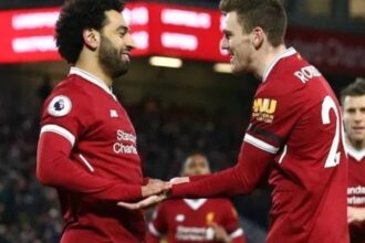 Scotland captain Andy Robertson pays tribute to Liverpool team-mate Mohamed Salah (video)