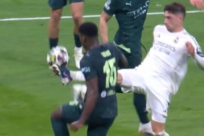 Federico Valverde scores a hat-trick for Real Madrid in the Champions League against Manchester City (video)