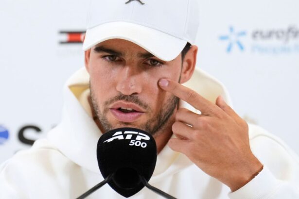 Carlos Alcaraz waits for wrist test ahead of French Open