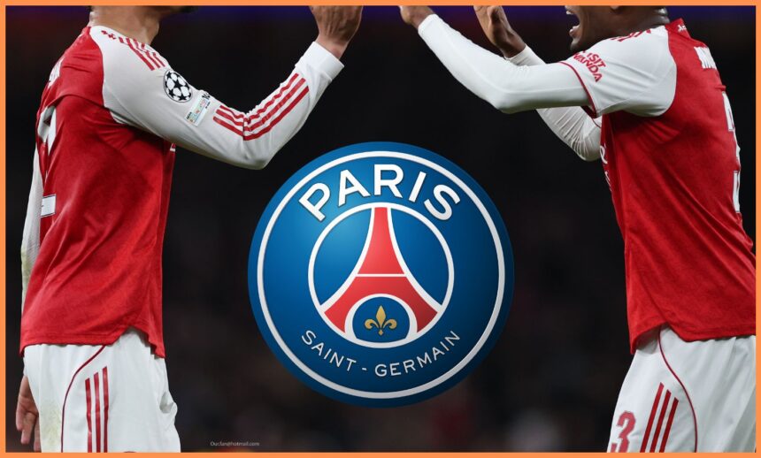 William Saliba has been linked with PSG