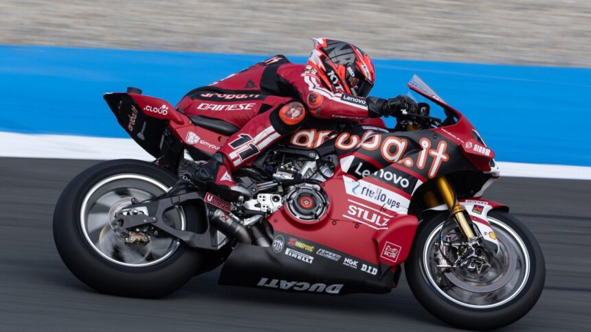 Nicolo Bulega, 2026 Dutch WorldSBK. Credit: Gold and Goose.