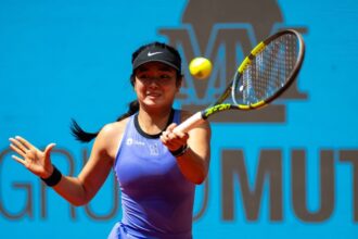 Alex Ila loses in the second round to Elise Mertens at Mutua Madrid Open