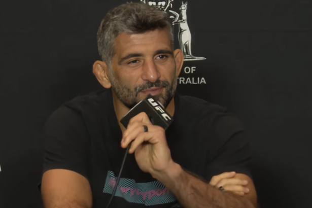 Beneil Dariush Addresses Swollen Eye Ahead of UFC Perth