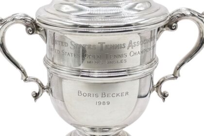 Boris Becker's 1989 US Open singles trophy sold for $357,000
