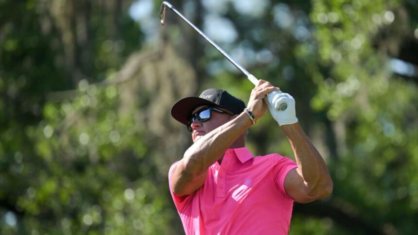 Brian Gay and Scott Hend share lead at Senior PGA Championship