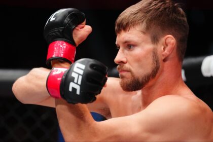 Bryce Mitchell enters the Octagon for his fight against Said Nurmagomedov