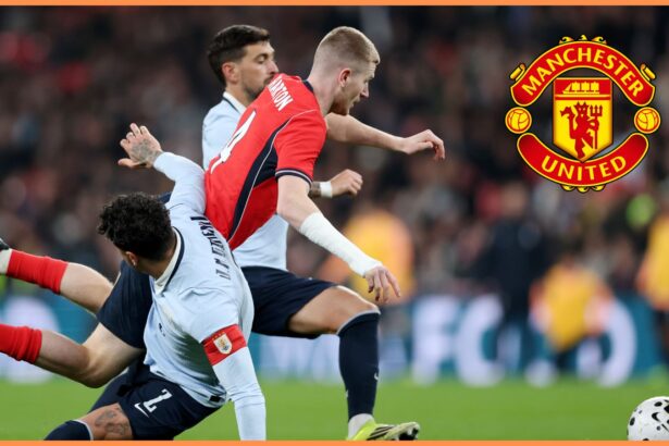 Adam Wharton in action for England against Uruguay