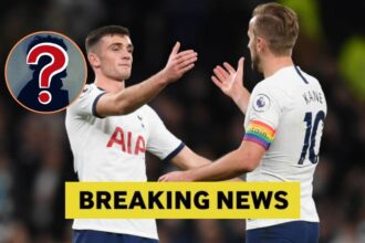 Troy Parrott and Harry Kane