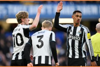 Lewis Hall during Newcastle