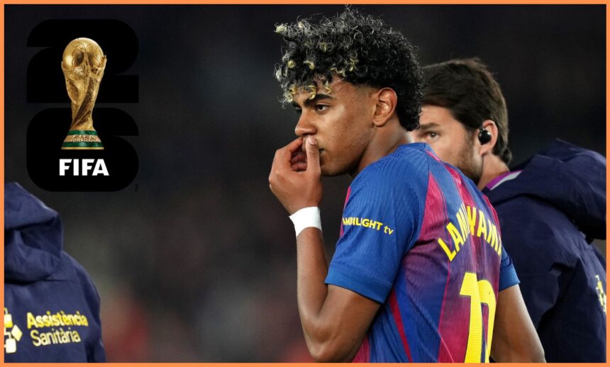 Lamine Yamal goes off injured during Barcelona