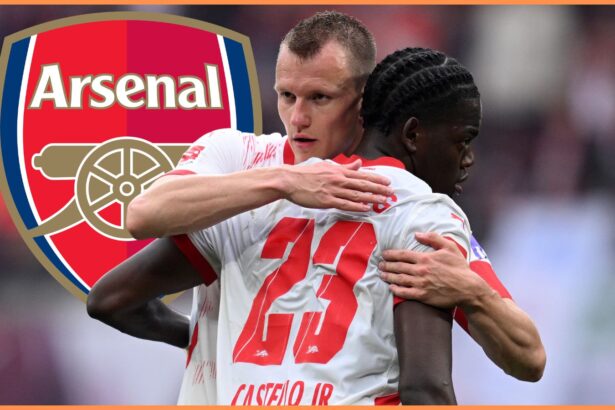 Castello Lukeba of RB Leipzig