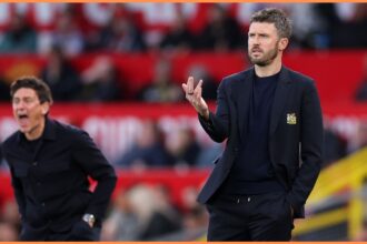 Michael Carrick during Manchester United