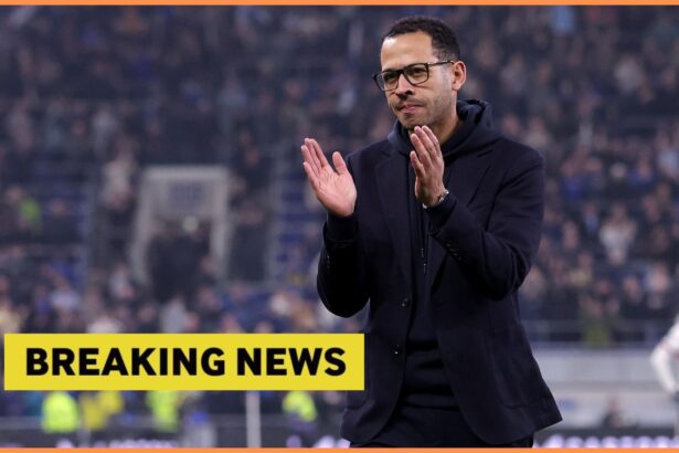 Chelsea manager Liam Rosenior and