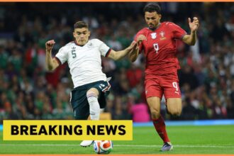 Goncalo Ramos in action for Portugal