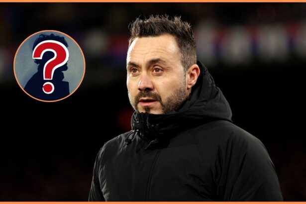 Roberto De Zerbi during his time as Brighton manager