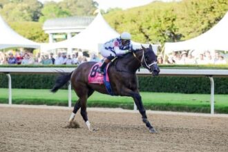 Claret Berret takes off Apple Blossom's upset over nitrogen